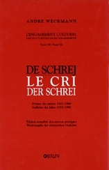 De Schrej - Le cri  - Oeuvres complètes T3
